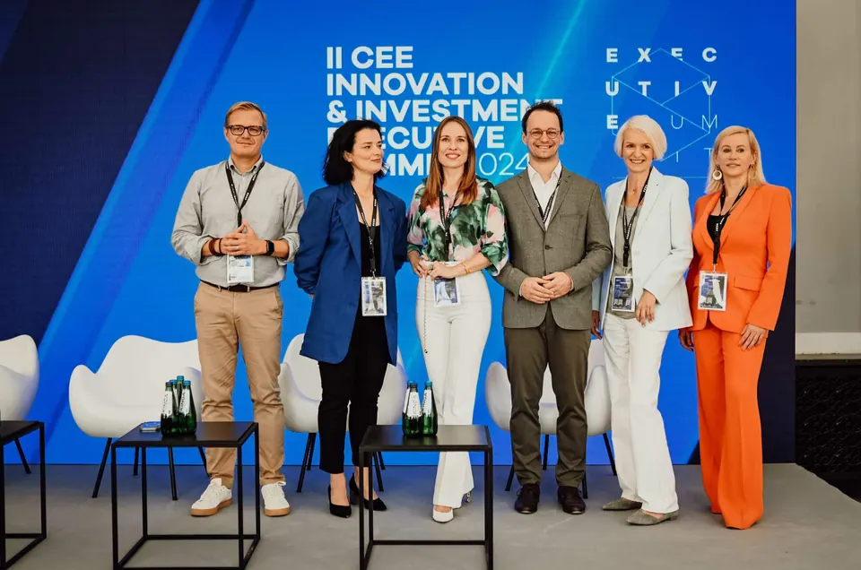 Panellists at the 2nd CEE Innovation & Investment Executive Summit 2024
