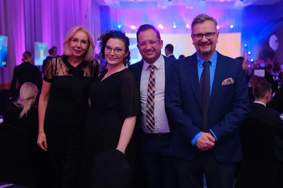 Smiling guests at the 12th edition Gala at InterContinental Warsaw (2023)