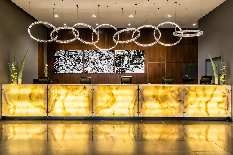 The InterContinental Warsaw reception