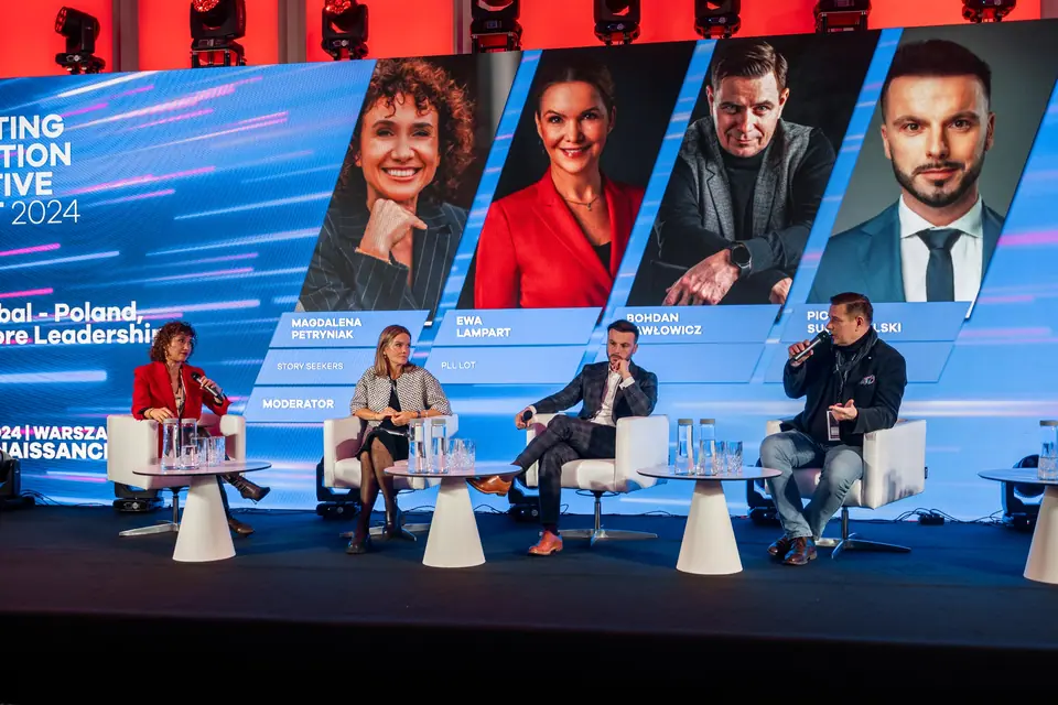 Panellists of „Going Global – Poland, Expect More Leadership”, EXS 2024