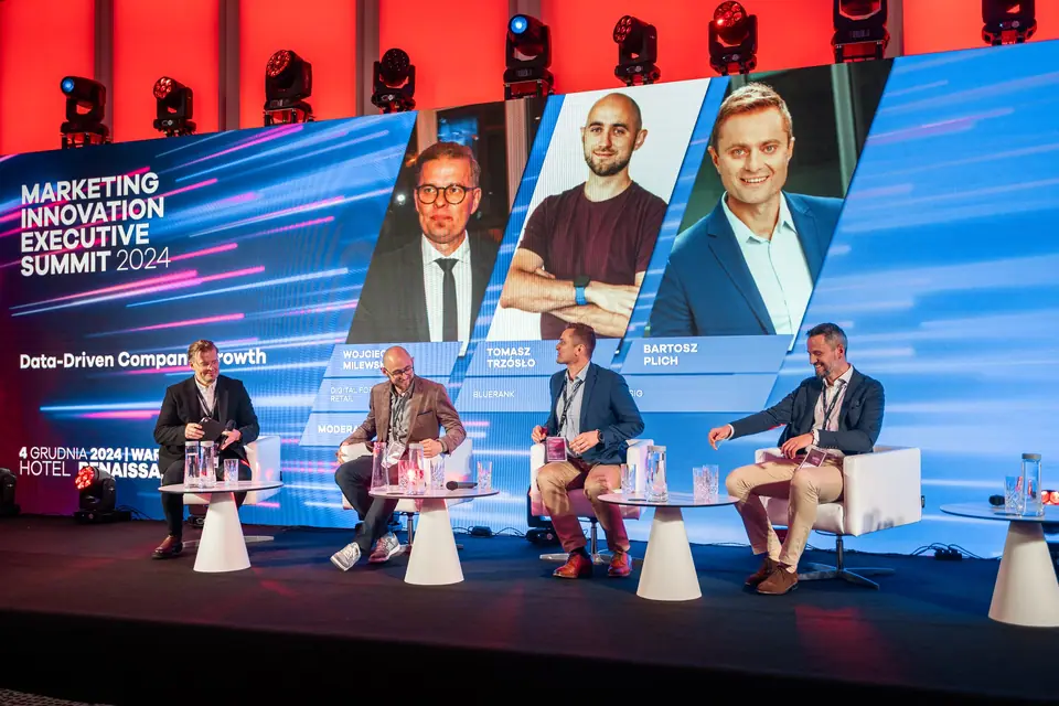 A panel on the EXS 2024 main stage
