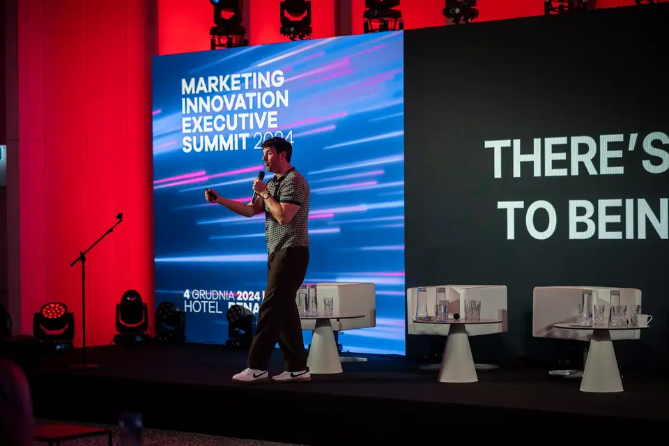 A talk on the EXS 2024 main stage